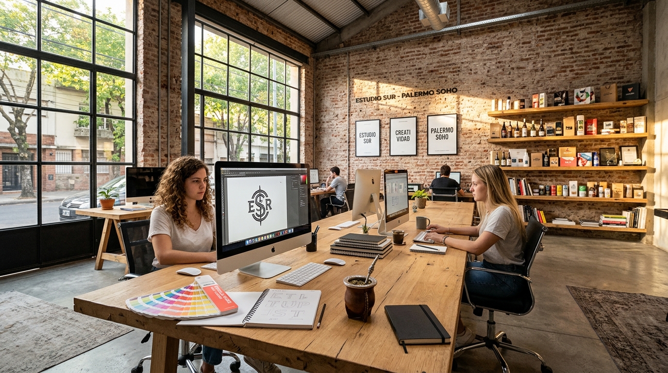 Estudio KinJens Creative en Palermo Soho, Buenos Aires
